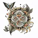 m m a n tattoo design idea