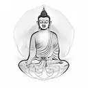 Buddha tattoo design idea