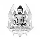 Buddha tattoo design idea