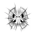 Eye, Spider, Horror, Cobweb tattoo design idea