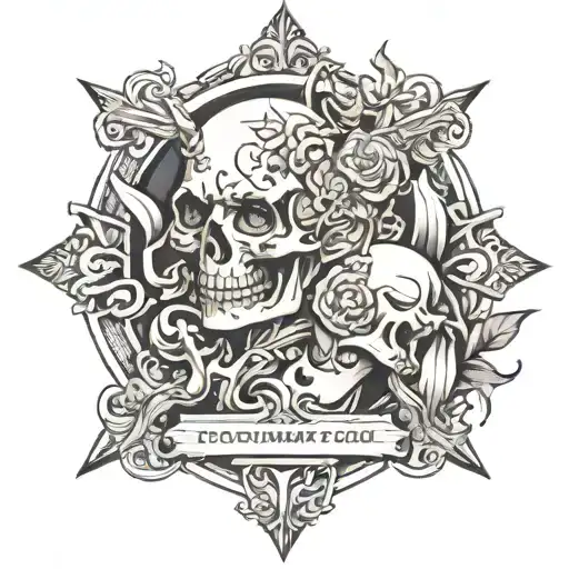 dominance and submission  tattoo design idea