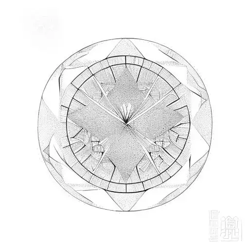 solar filler tattoo design idea