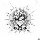 gohan tattoo design idea