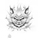 gohan tattoo design idea