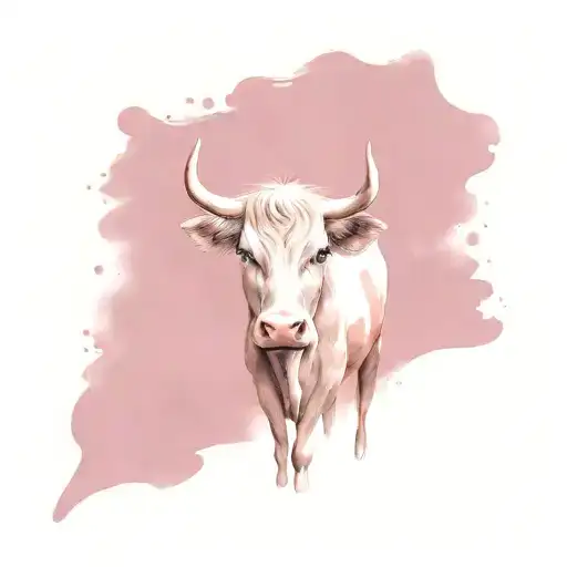 Design a tattoo that reinterprets a classic cattle brand symbol through the lens of French Impressionism. Traditionally, tattoo design idea