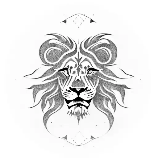 lion rampant tattoo design idea