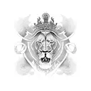 lion rampant tattoo design idea