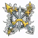 keyblade tattoo design idea