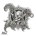 arthur  tattoo design idea