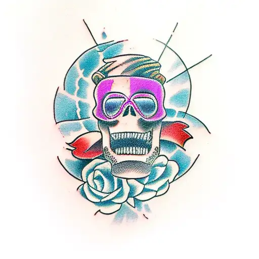 DIVING tattoo design idea