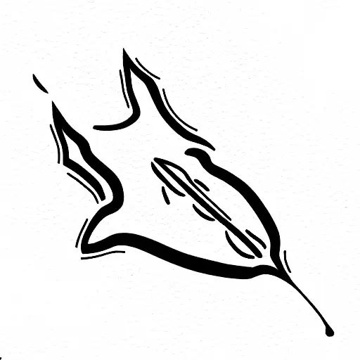 stingray tattoo design idea