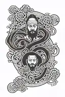 wu-tang clan tattoo design idea