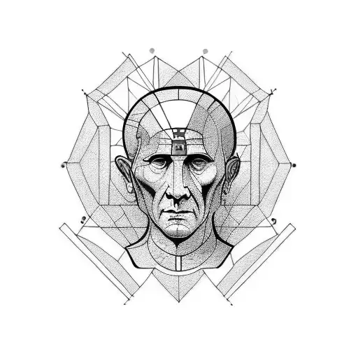  Julius Caesar tattoo design idea