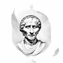  Julius Caesar tattoo design idea