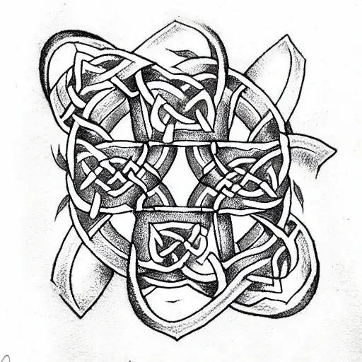 Celtic Knot tattoo design idea