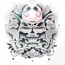 Thug life tattoo design idea