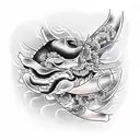 Thug life tattoo design idea