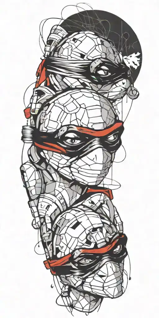 tmnt tattoo design idea