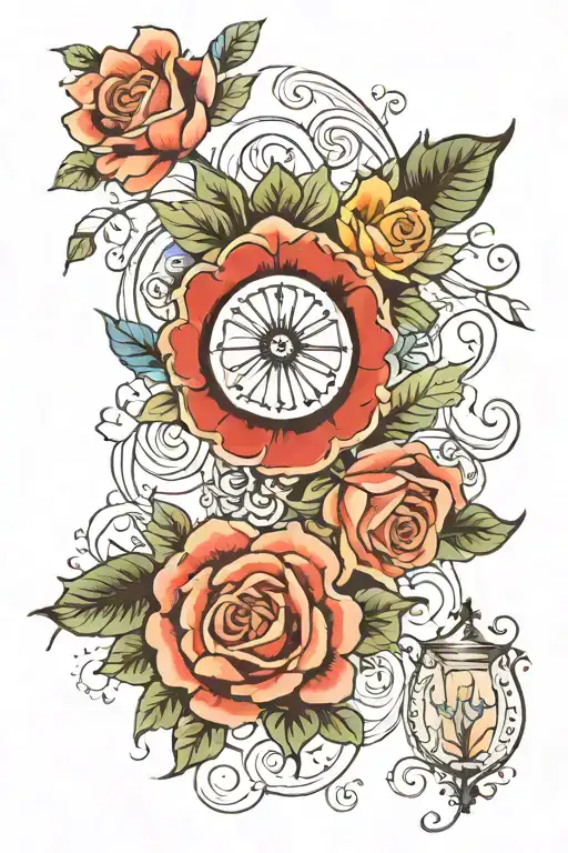 book tattoo design idea