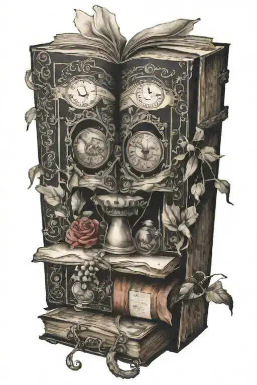 smut Books tattoo design idea