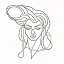 Strength  tattoo design idea