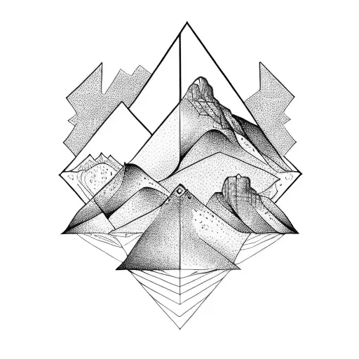 table mountain  tattoo design idea