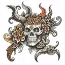 1968 tattoo design idea