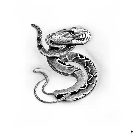2003 in Roman numerals with snake tattoo design idea