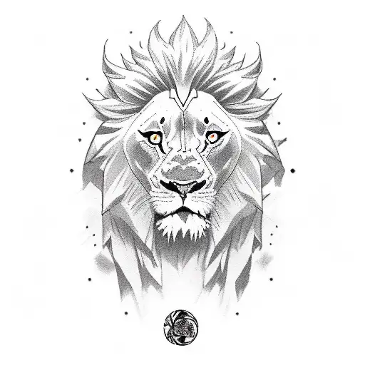 Lion hokage anime sasuke tattoo design idea