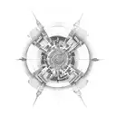 Multiple timelines tattoo design idea