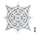 Mandala tattoo design idea