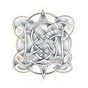 Celtic Knot tattoo design idea
