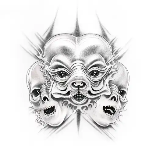 see no evil, hear no evil, speak no evil tattoo design idea