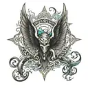 Invincible Truth tattoo design idea