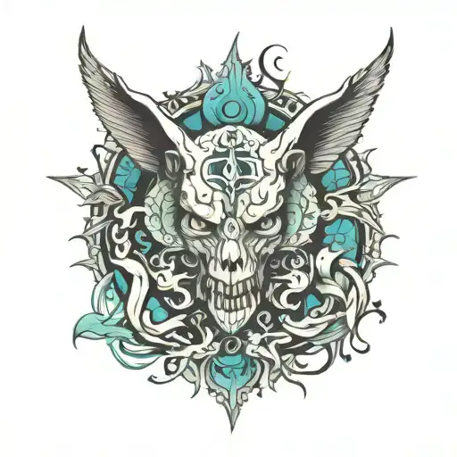 Bipolar disorder tattoo design idea