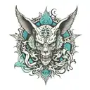 Bipolar disorder tattoo design idea