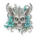 Bipolar disorder tattoo design idea