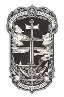 Pacific Northwest anchor tattoo design idea