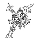 keyblades  tattoo design idea