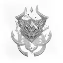 keyblade tattoo design idea