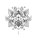 keyblade tattoo design idea