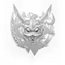 keyblade tattoo design idea