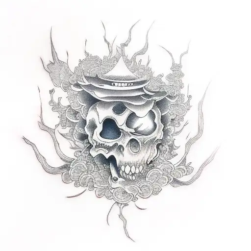 shinigami tattoo design idea
