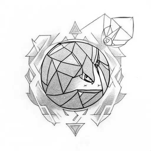 pokeball tattoo design idea