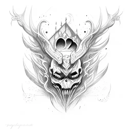 anti possession supernatural tattoo design idea