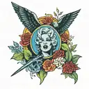 mulholland drive tattoo design idea