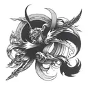 stay in movement  tattoo design idea