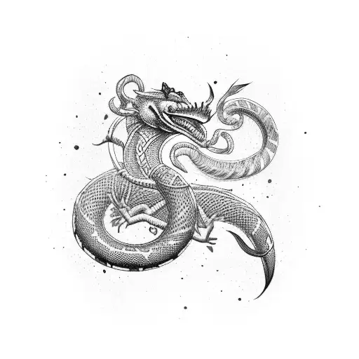 king cobra tattoo design idea
