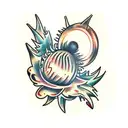 thistle tattoo design idea