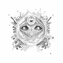 outer wilds tattoo design idea